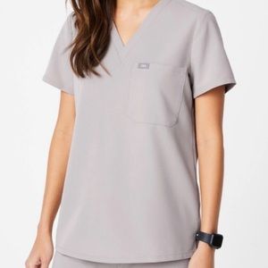 FIGS SLATE CATARINA TOP NWT